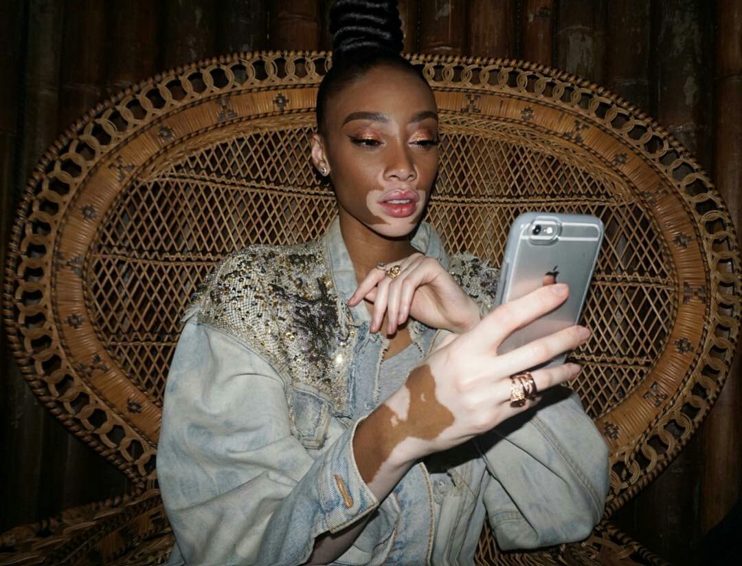 Celebrity Winnie Harlow Mahiki Mayfair