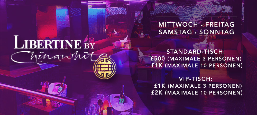 Libertine vip-tische