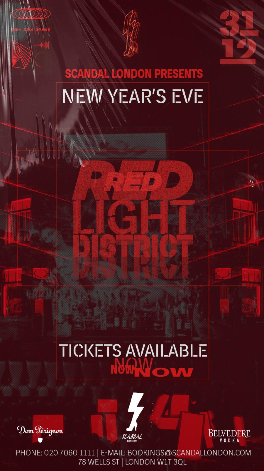 Scandal London New Years Eve