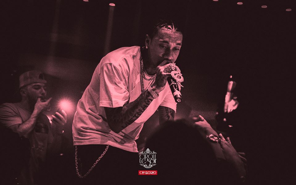 Tyga Cirque le Soir London