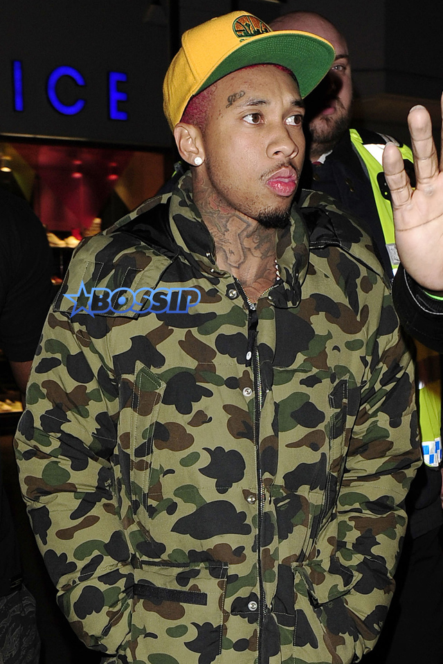 Tyga Cirque le Soir London