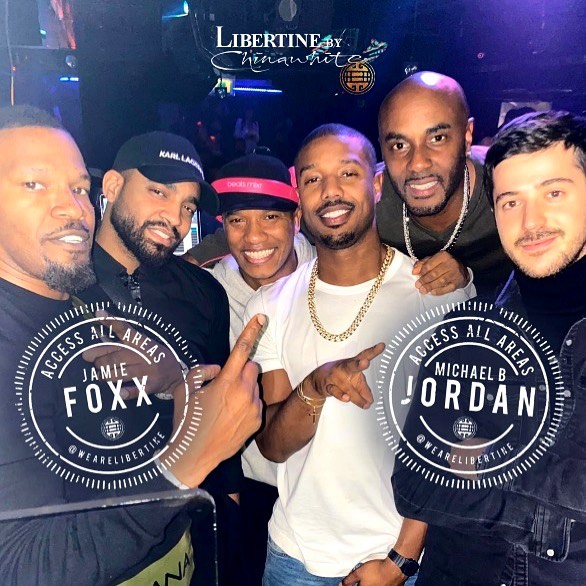 Jamie Foxx and Michael B Jordan Libertine