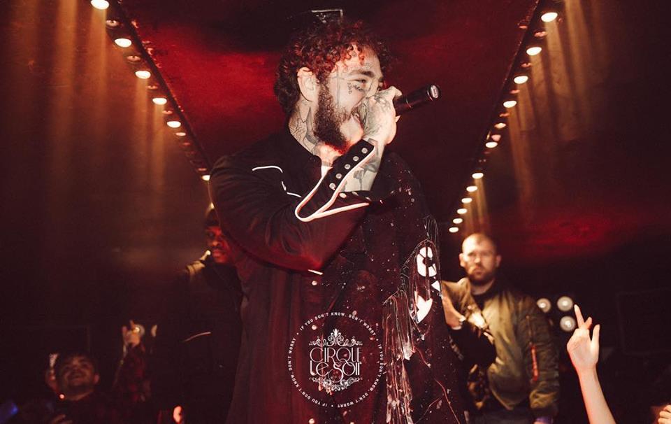 Post Malone Cirque le Soir