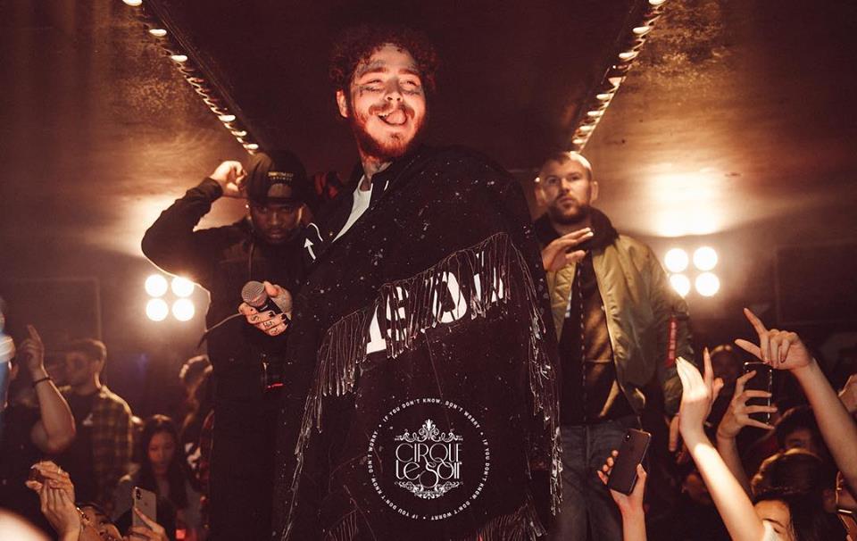 Post Malone Cirque le Soir