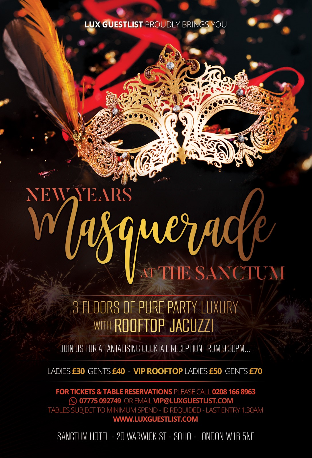 Sanctum New Years Eve